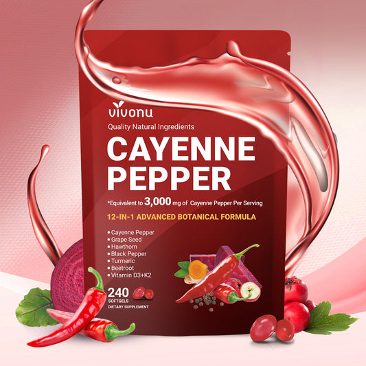 12 in 1 Cayenne Pepper Softgels