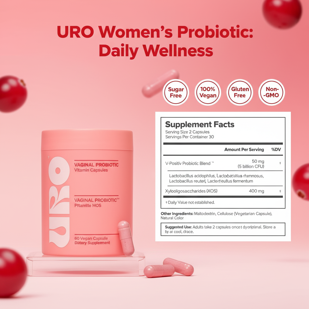URO Vaginal Probiotics Capsules