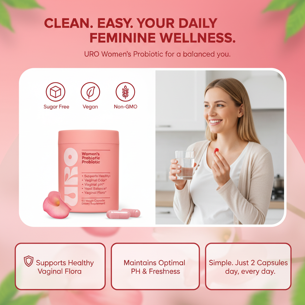 URO Vaginal Probiotics Capsules